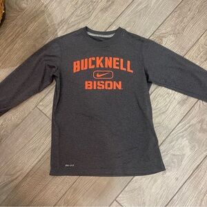 Nike Bucknell Bison Long Sleeve Tee Shirt